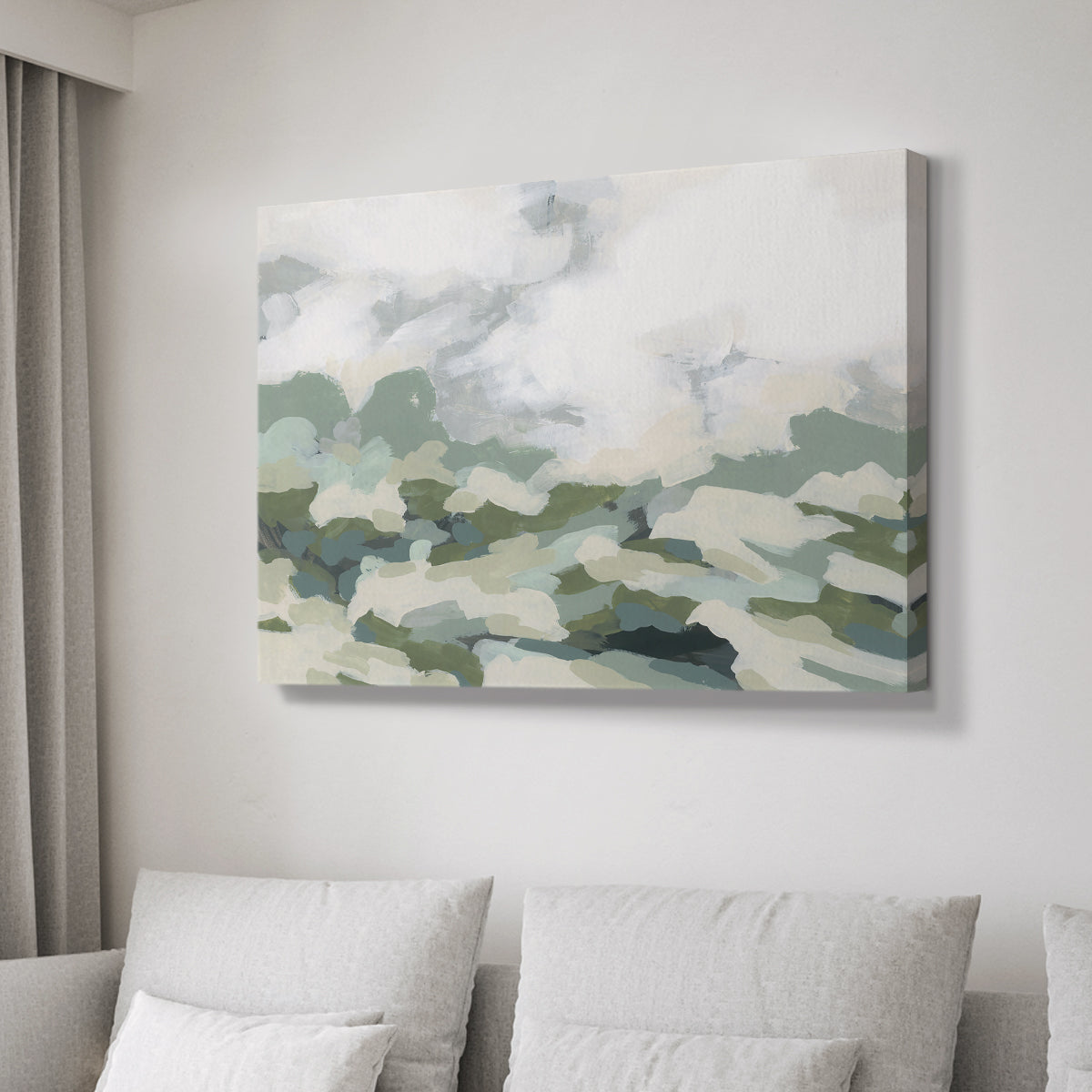 Verdant Hillside II - Canvas Art Print