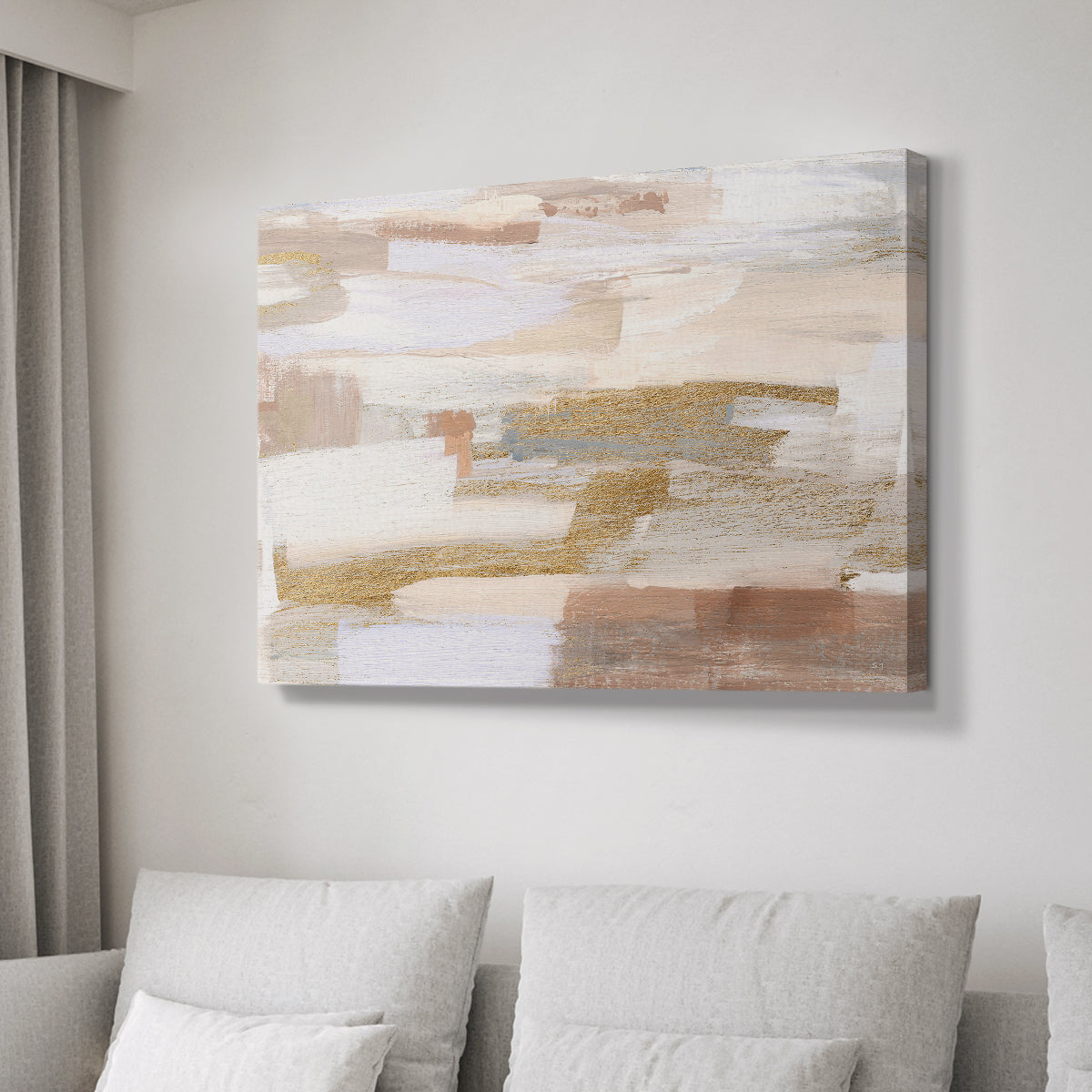 Gold Quartz II - Canvas Art Print