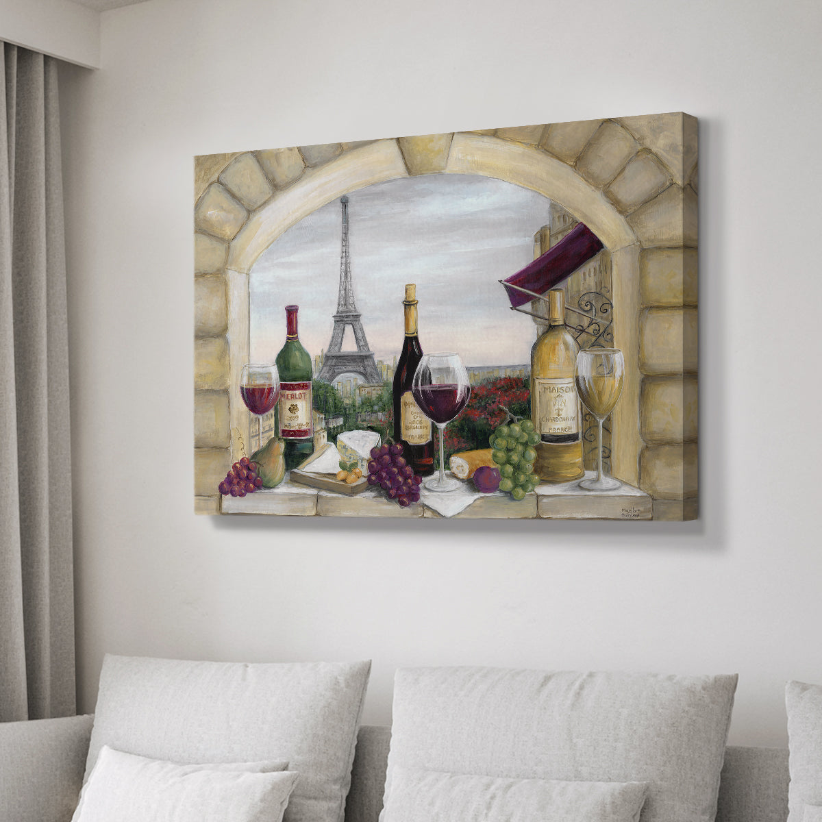 Paris Delight - Canvas Art Print