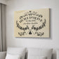 Antique French Label IV - Canvas Art Print