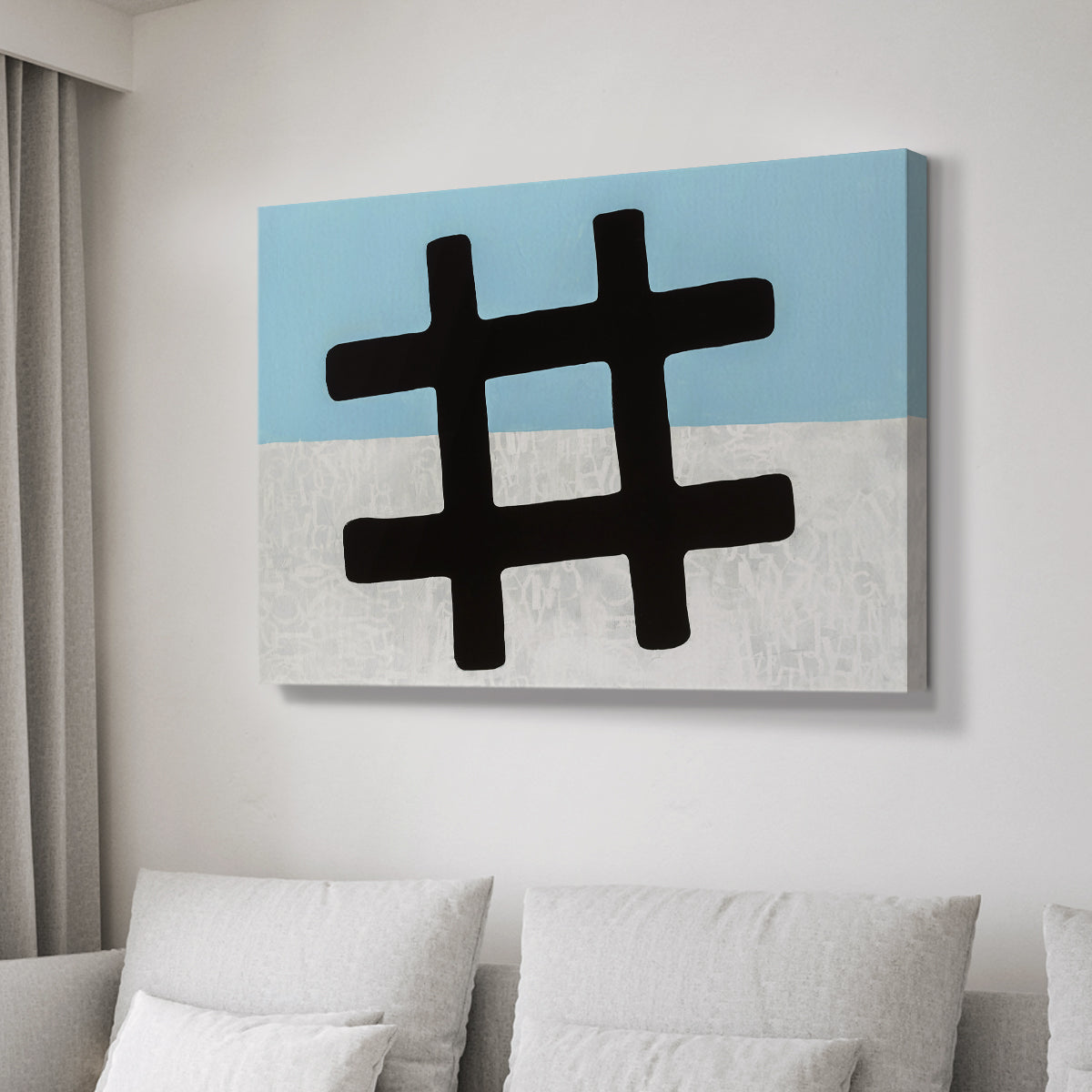 Hashtag - Canvas Art Print