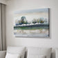 Warm Meadowline Indigo - Canvas Art Print