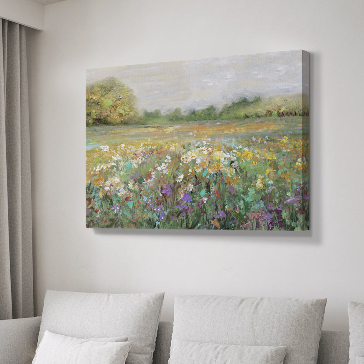 Country Meadow - Canvas Art Print