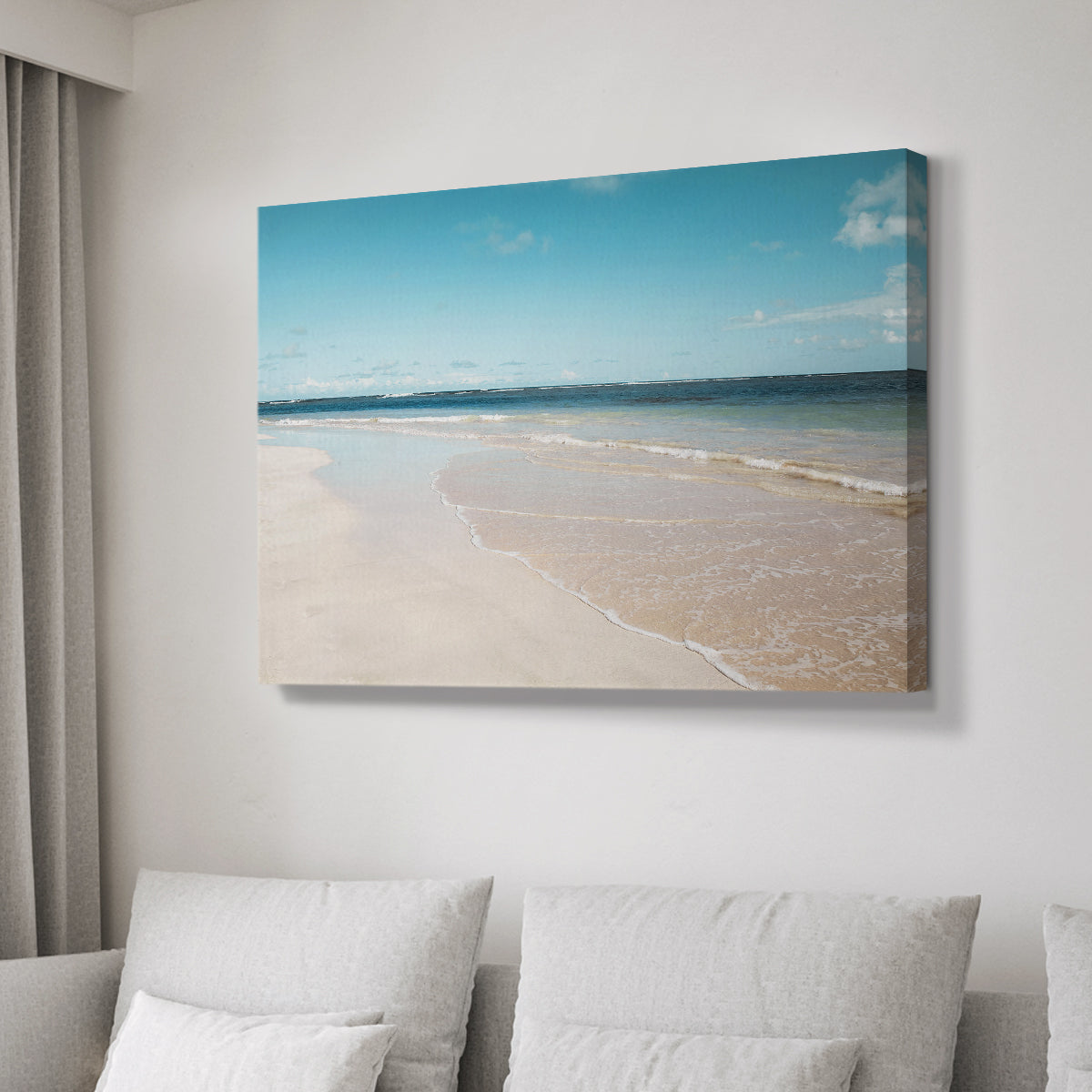 Sugar Sand Beach - Canvas Art Print