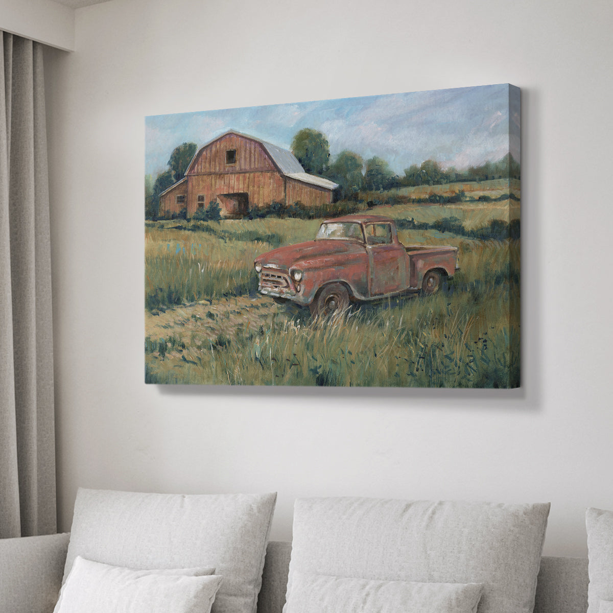 Rusting Away I - Canvas Art Print