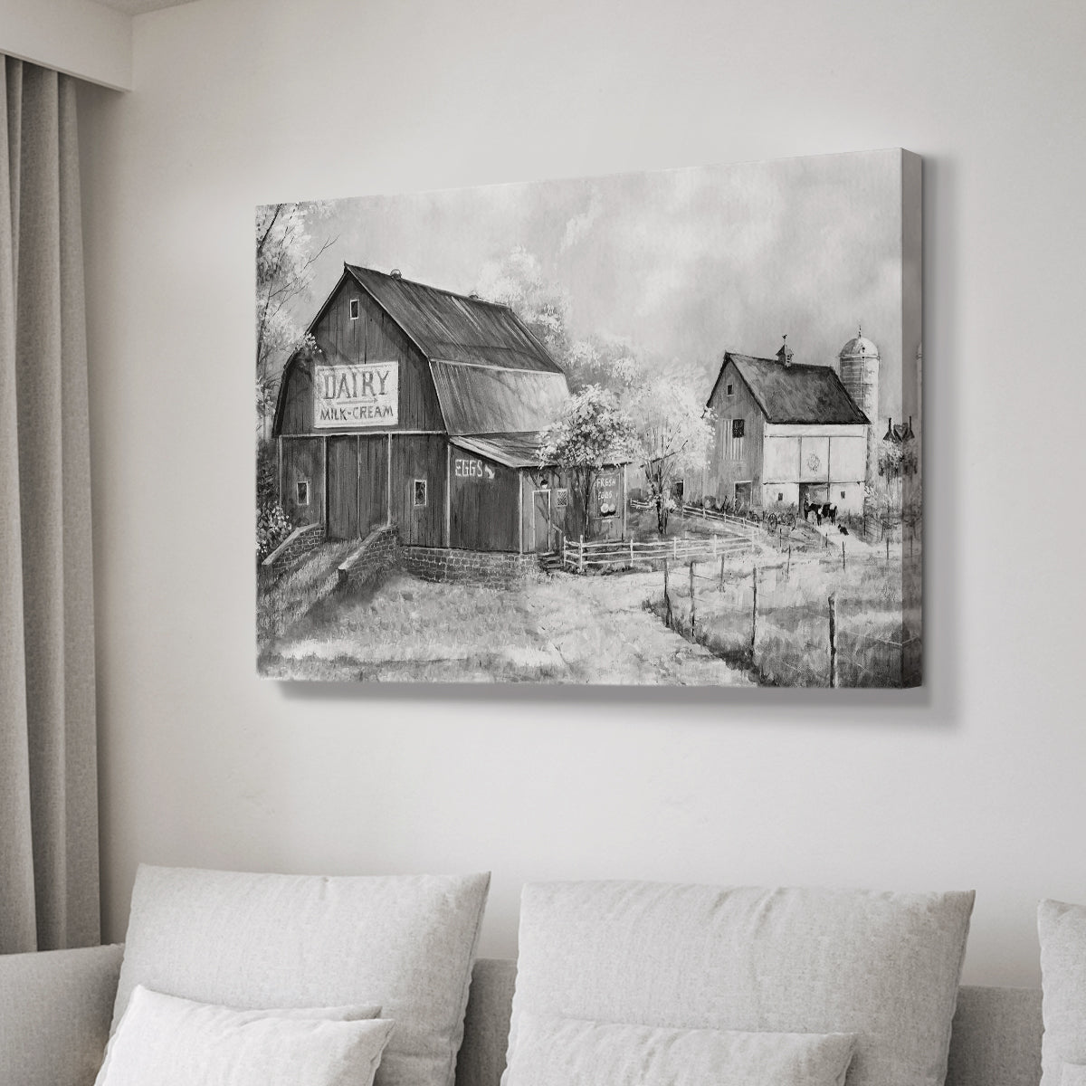 Day at the Farm - Canvas Art Print
