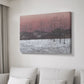 Sunset Snowfall II - Canvas Art Print