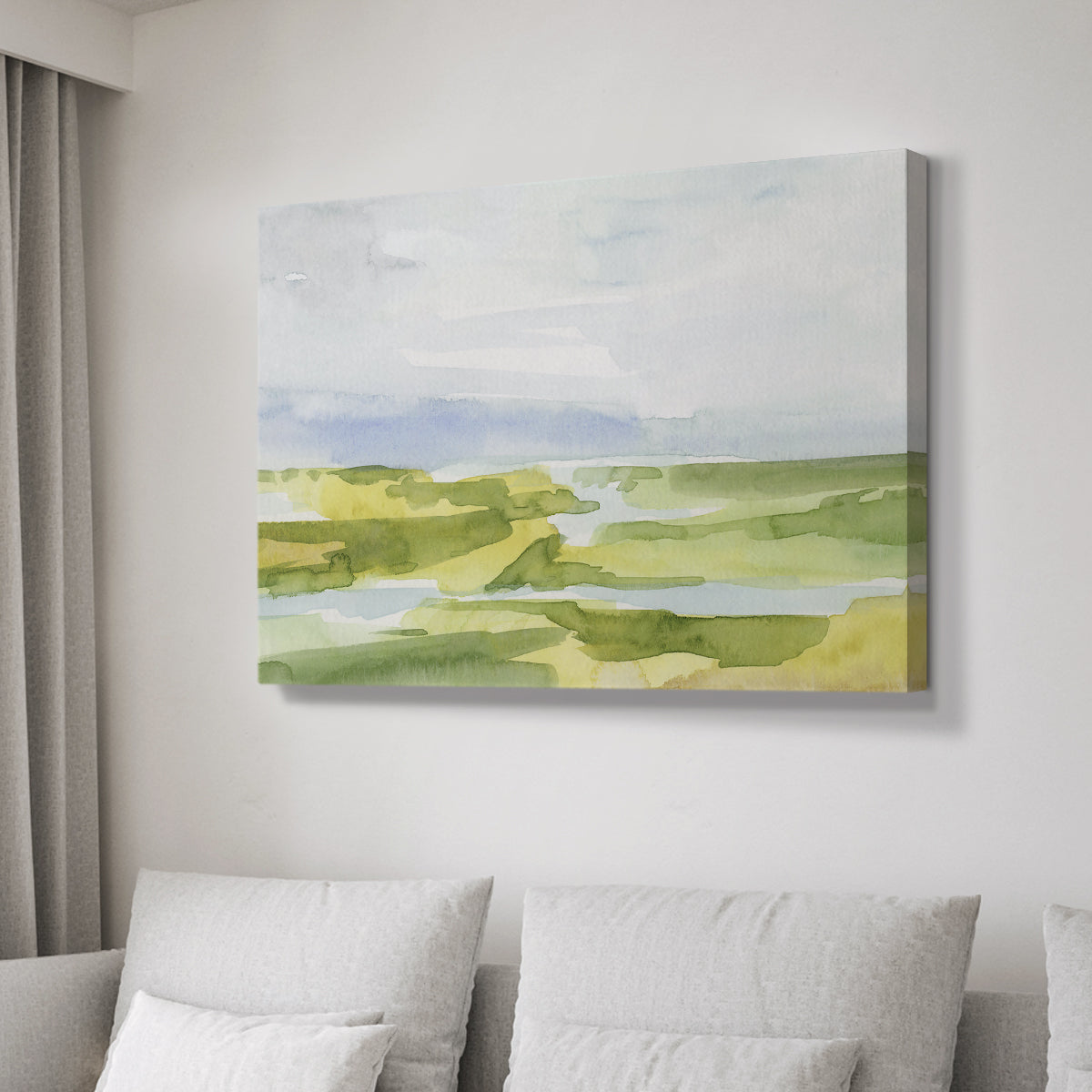 Watery Lowlands III - Canvas Art Print