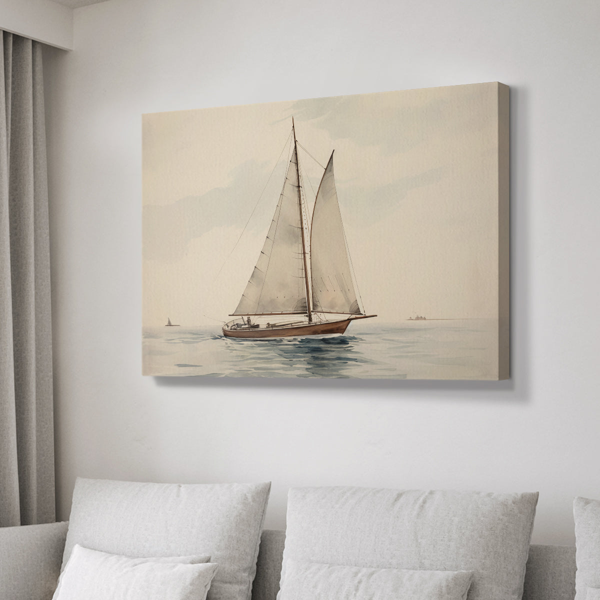 Vintage Nautical I - Canvas Art Print
