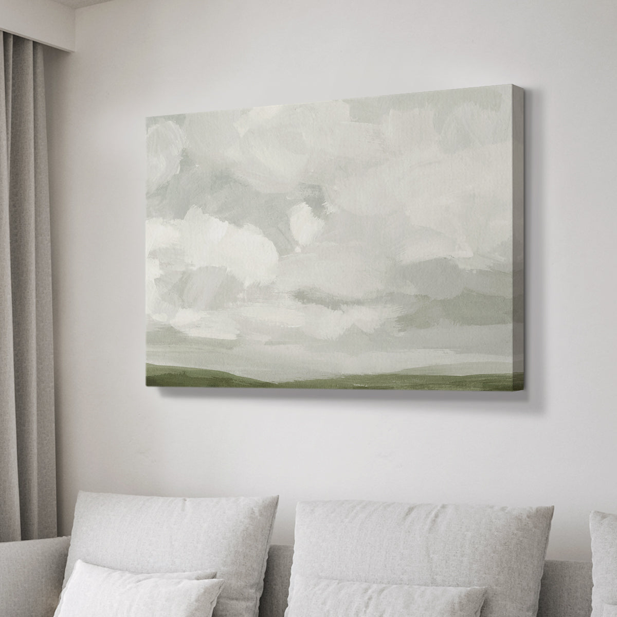 Gray Stone Sky IV - Canvas Art Print