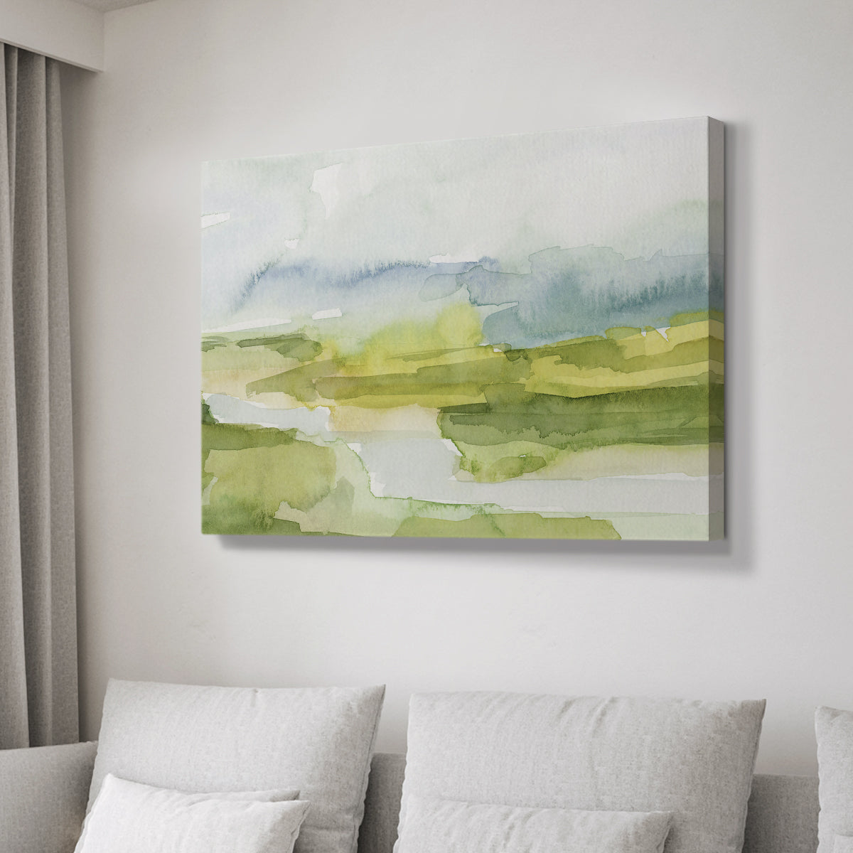 Watery Lowlands I - Canvas Art Print