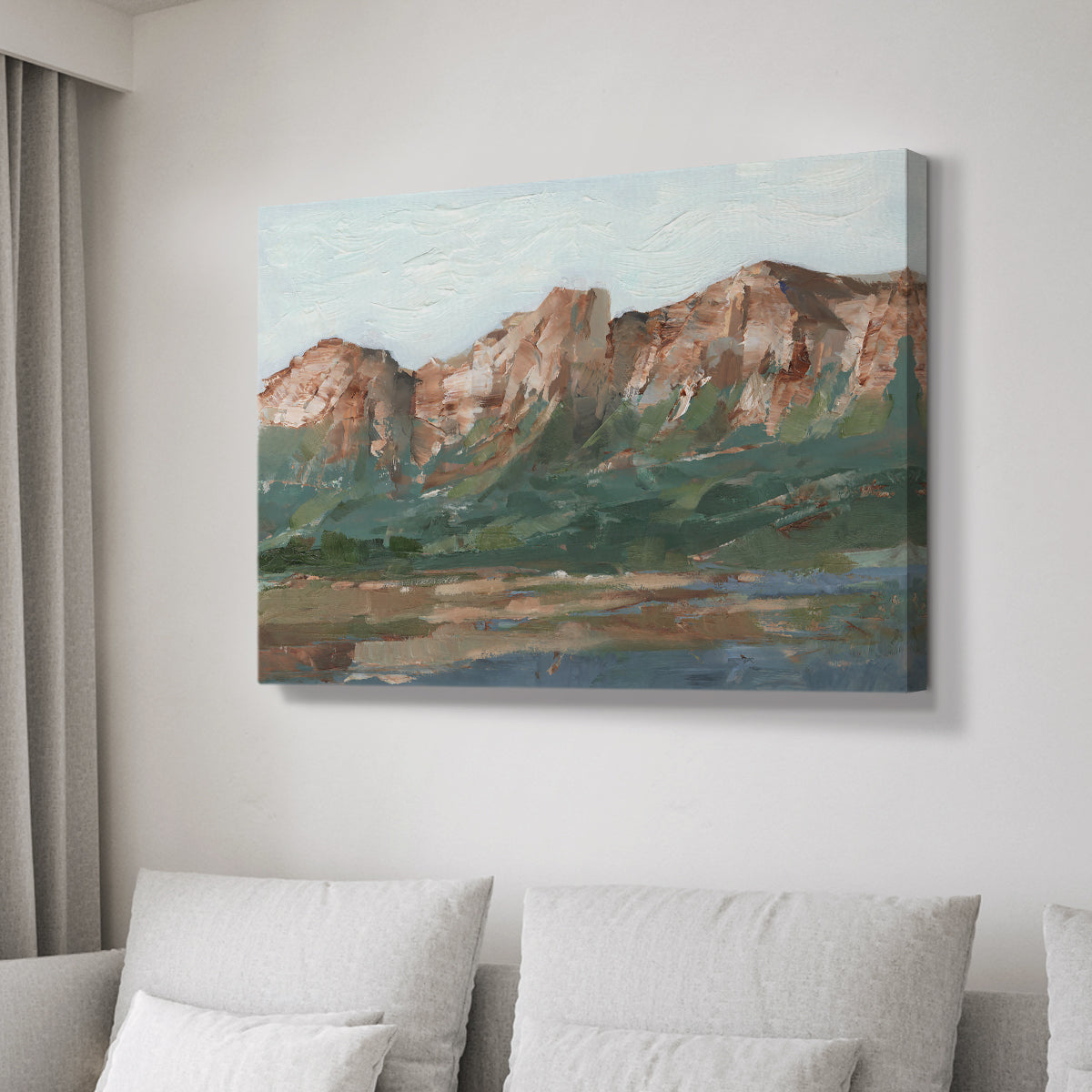 Heading West I - Canvas Art Print