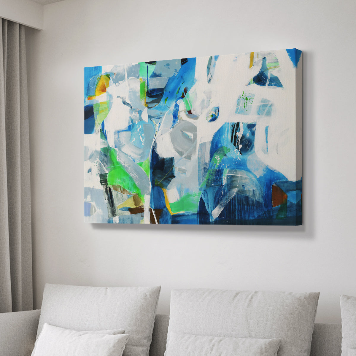 Down the Rapids - Canvas Art Print