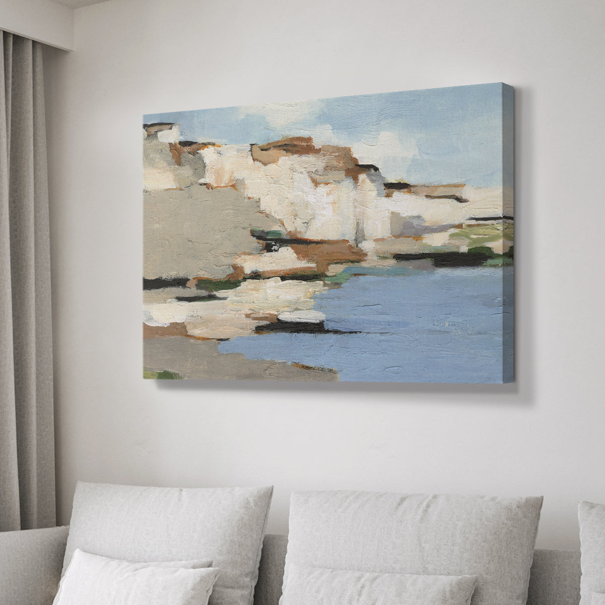 White Rock Cliffs I - Canvas Art Print
