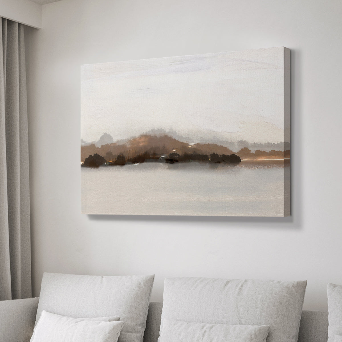 Slauson Mountain at Dusk - Canvas Art Print