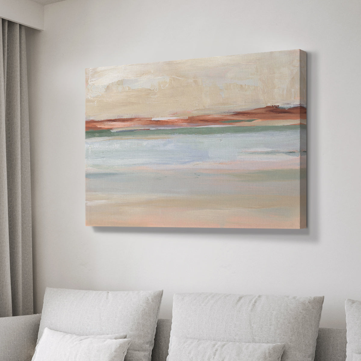 Sienna Horizon II - Canvas Art Print