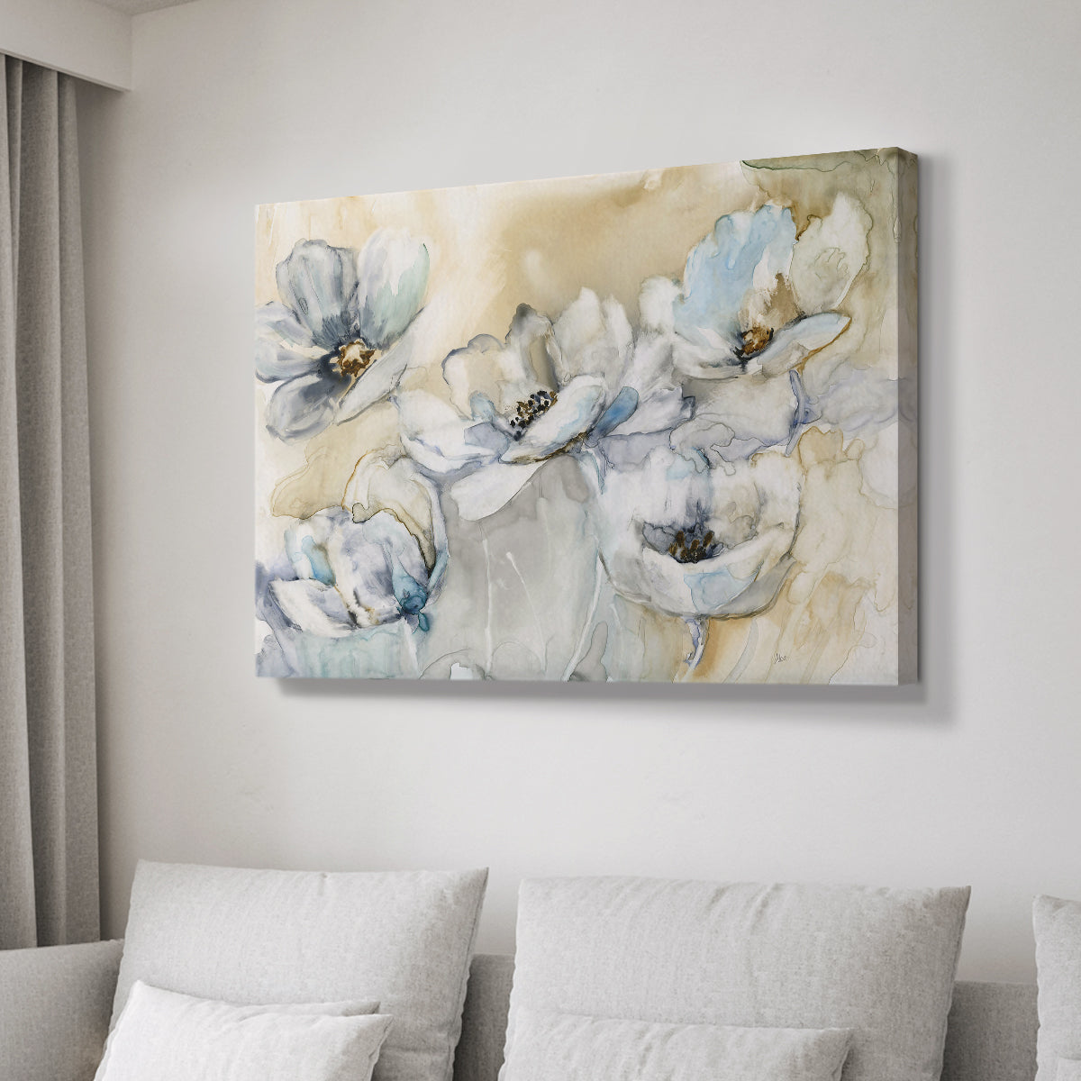 Soft Blooms - Canvas Art Print