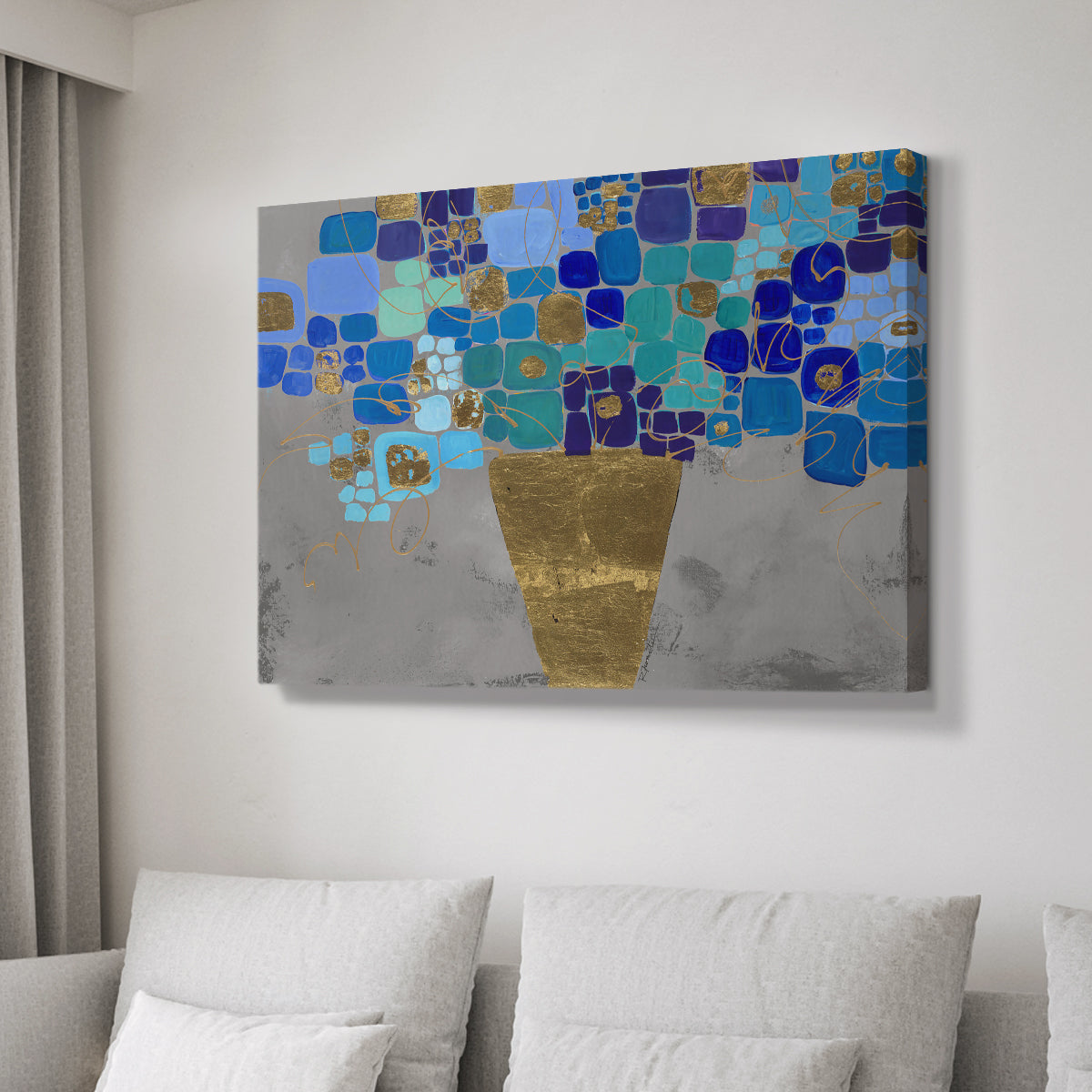 Blue Love - Canvas Art Print