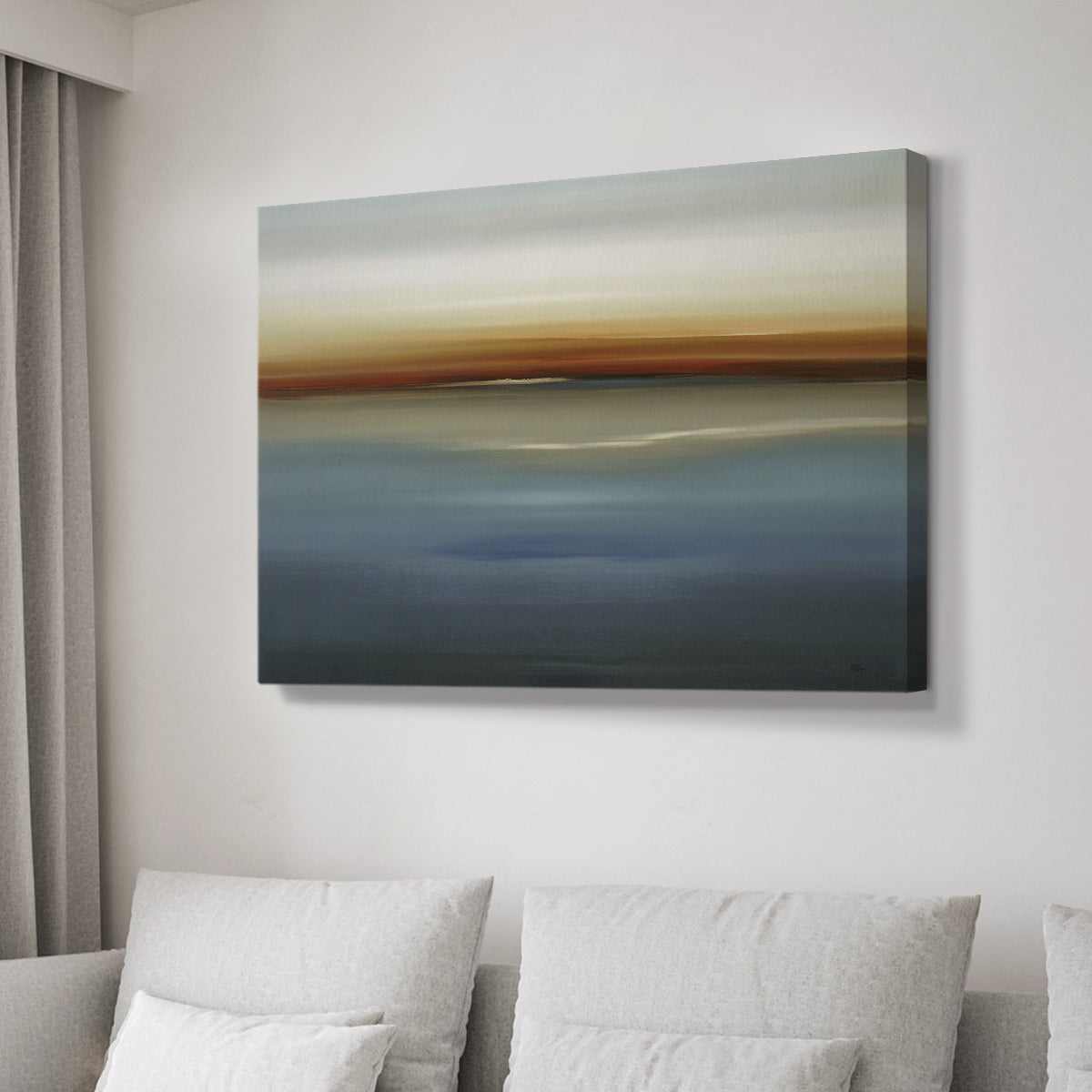 Beside the Blue II - Canvas Art Print