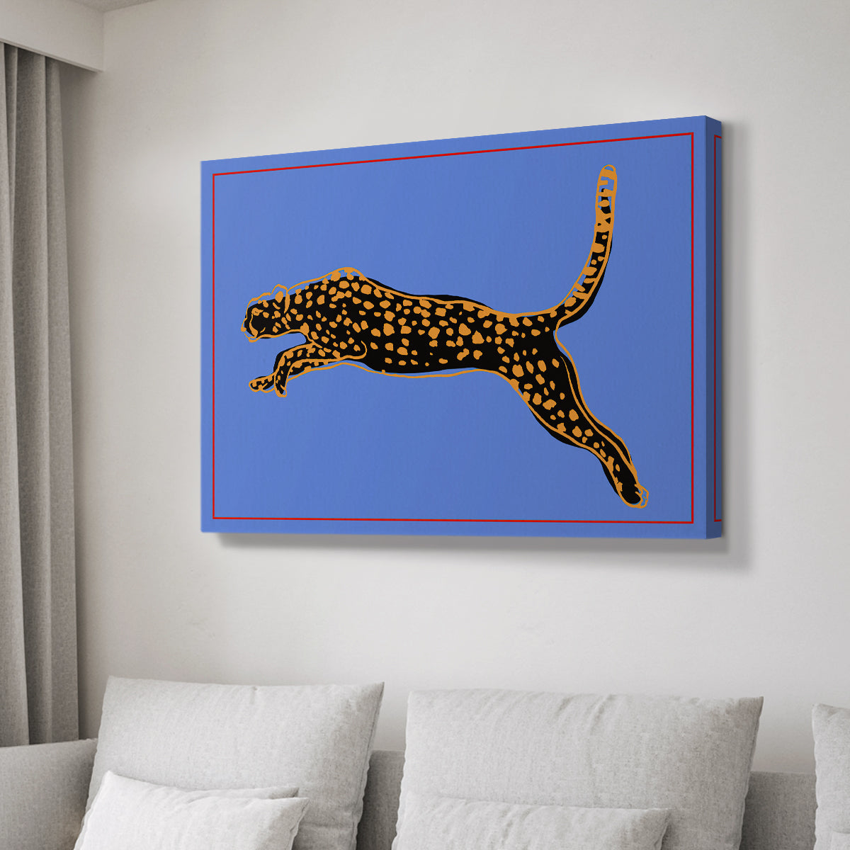 The Wild Leopard I - Canvas Art Print