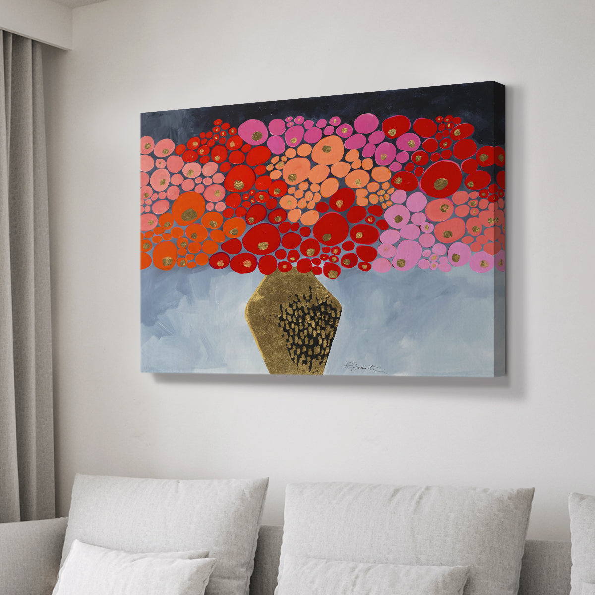 Red Poppies II - Canvas Art Print