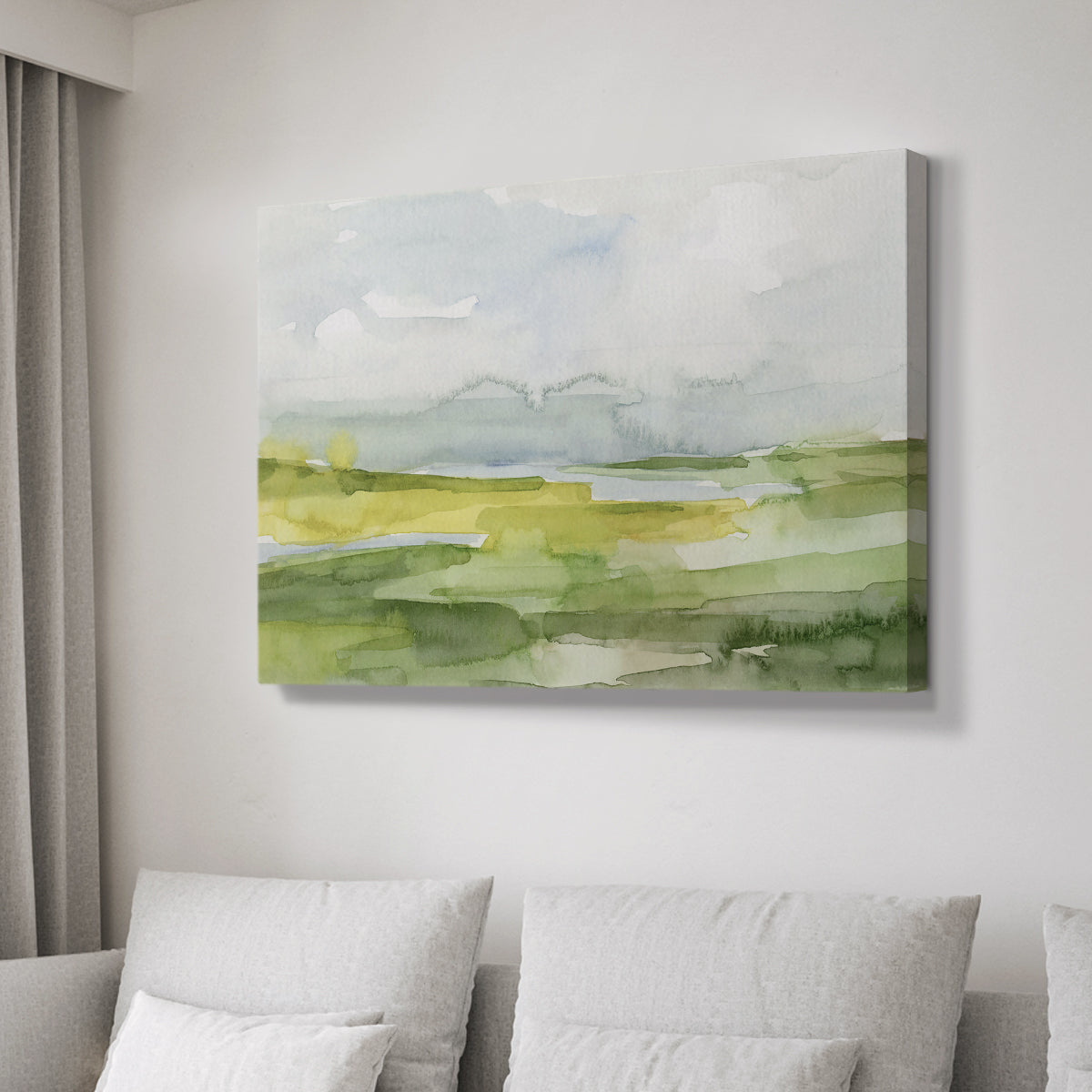 Watery Lowlands II - Canvas Art Print