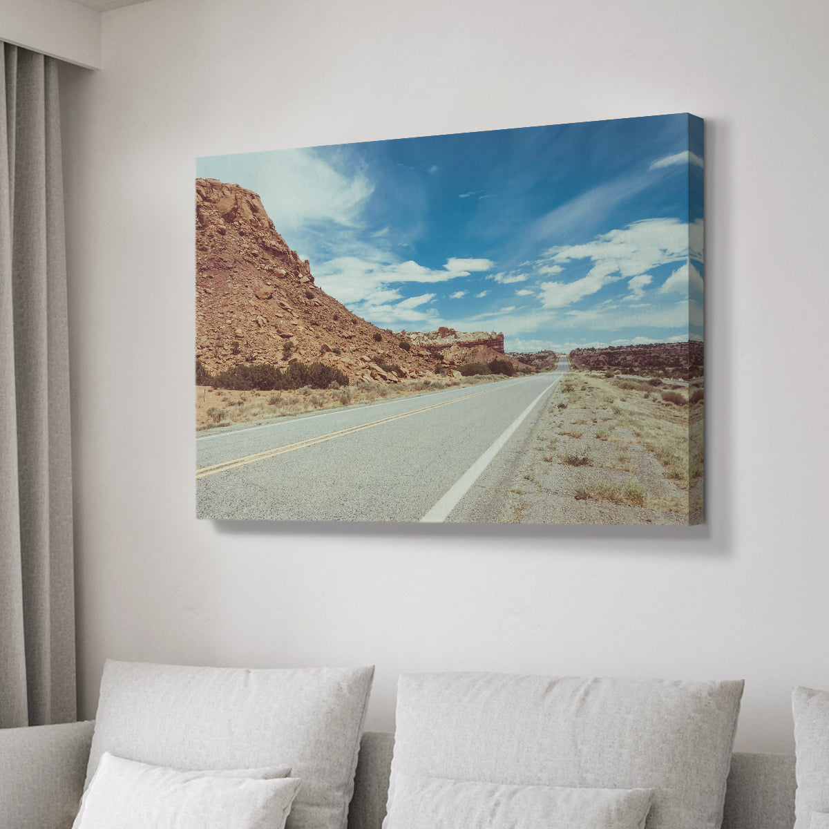 New Mexico Drive II - Canvas Art Print