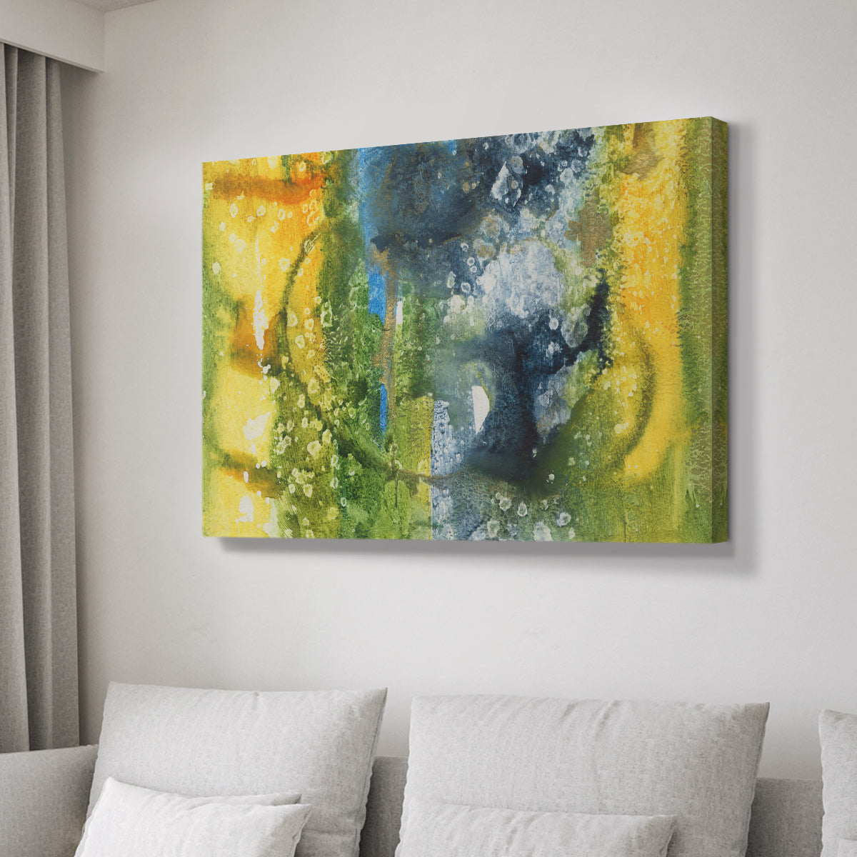 Aquatic Energy III - Canvas Art Print