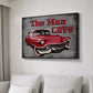 The Man Cave - Canvas Art Print