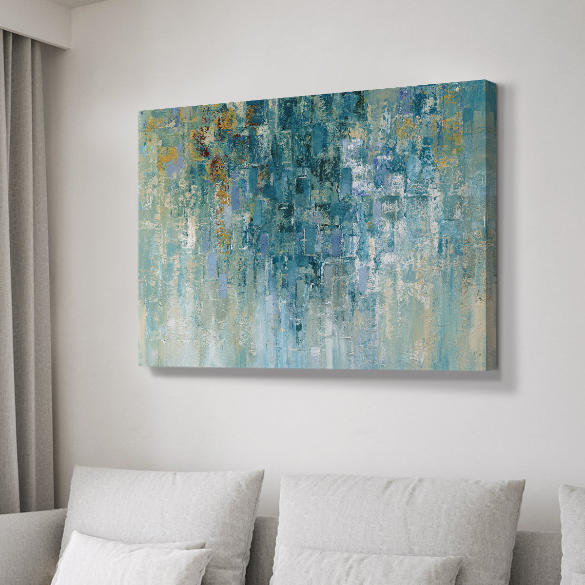 I Love the Rain - Canvas Art Print