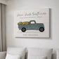 Farmers Market Truck - Canvas Art Print