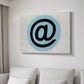 At - Canvas Art Print
