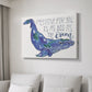 Whale Love II - Canvas Art Print