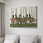 Pheasant Shooting Party Group 3 - Canvas Art Print