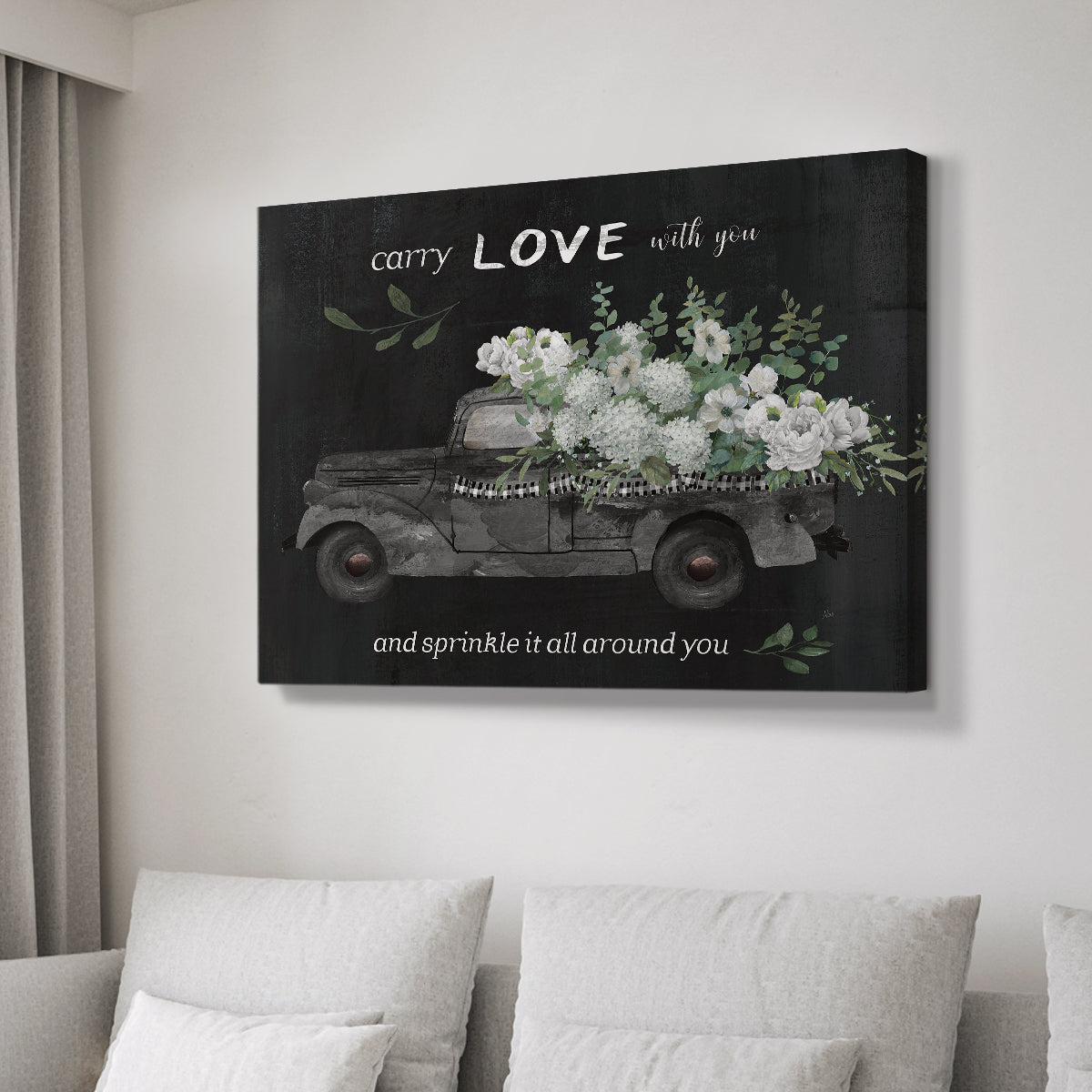 Carry Love - Canvas Art Print