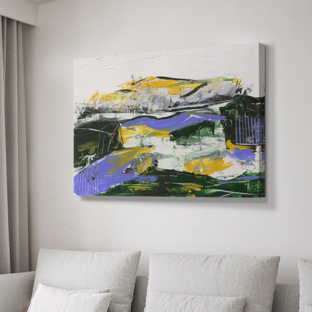 Silent Mountain I - Canvas Art Print
