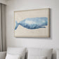 Rustic Whale I - Canvas Art Print