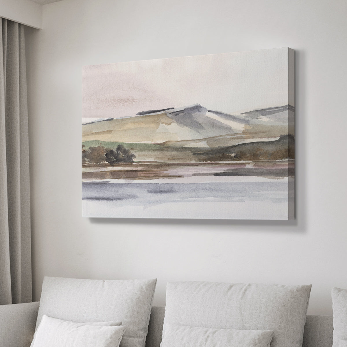 Autumn Mountain Valley I - Canvas Art Print