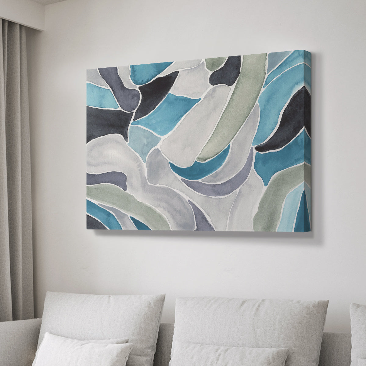 Subtle Billows I - Canvas Art Print