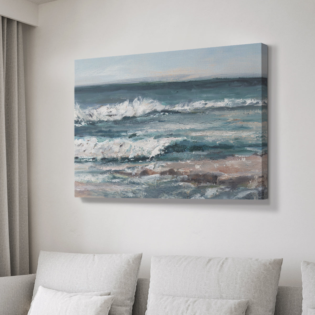 Ocean Breakers I - Canvas Art Print