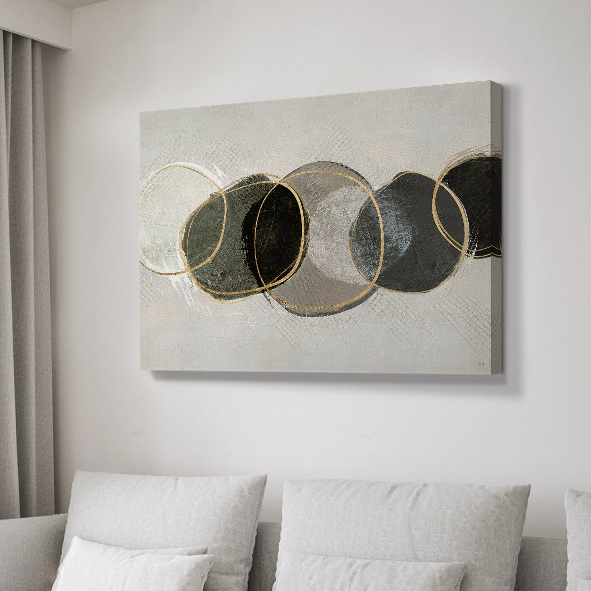 River Rock - Canvas Art Print