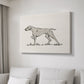 Neutral Pointer II - Canvas Art Print