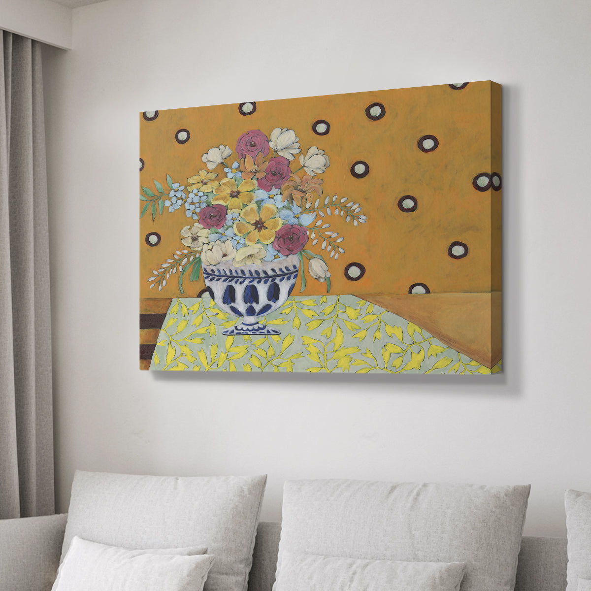 Flowerscape I - Canvas Art Print
