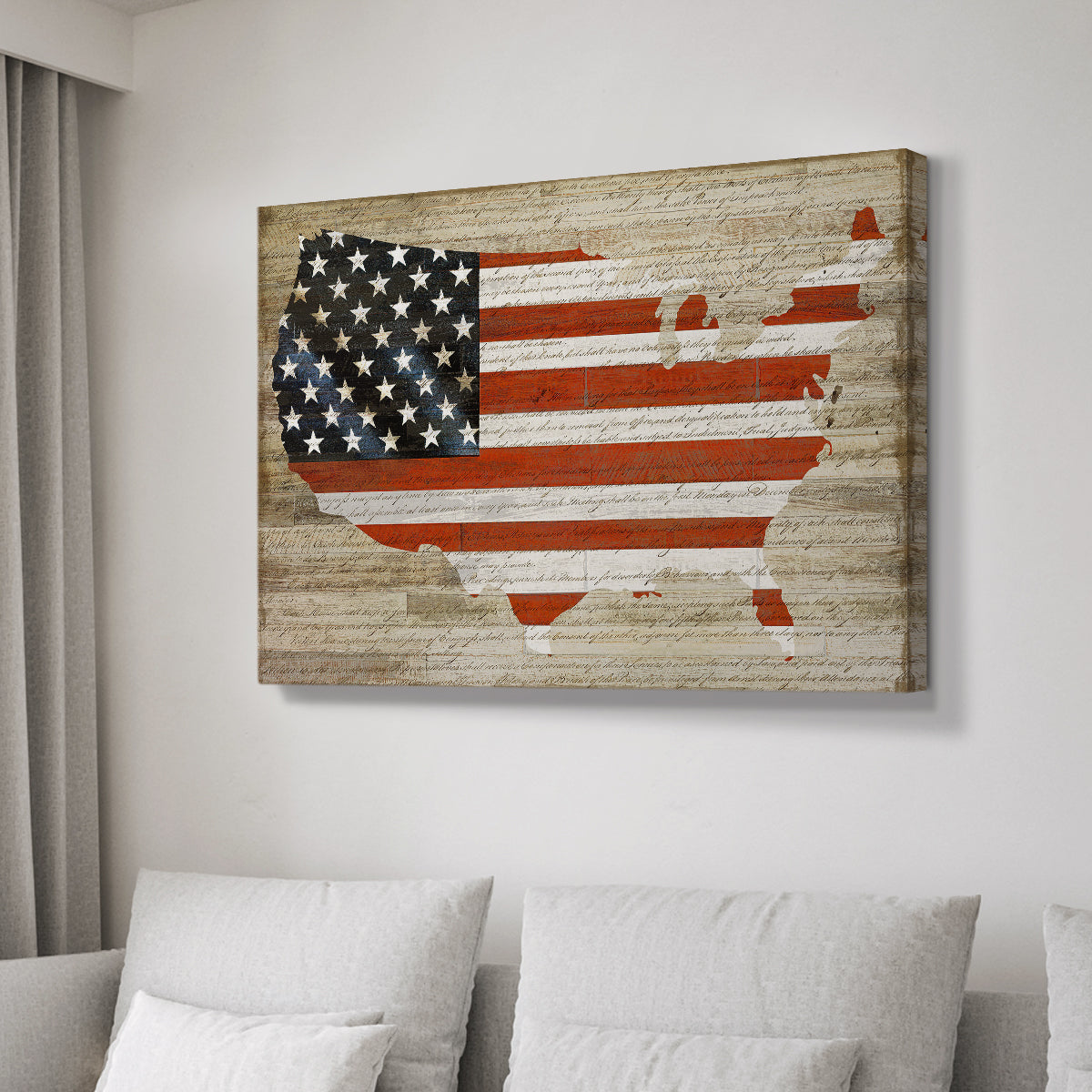 American Flag - Canvas Art Print