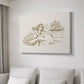 Sunning Mermaid I - Canvas Art Print