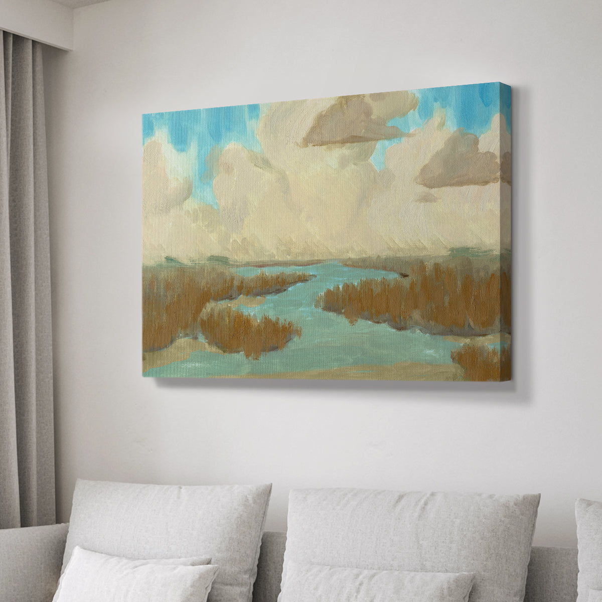 Fripp Island Water I - Canvas Art Print