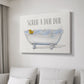 Scrub A Dub - Canvas Art Print