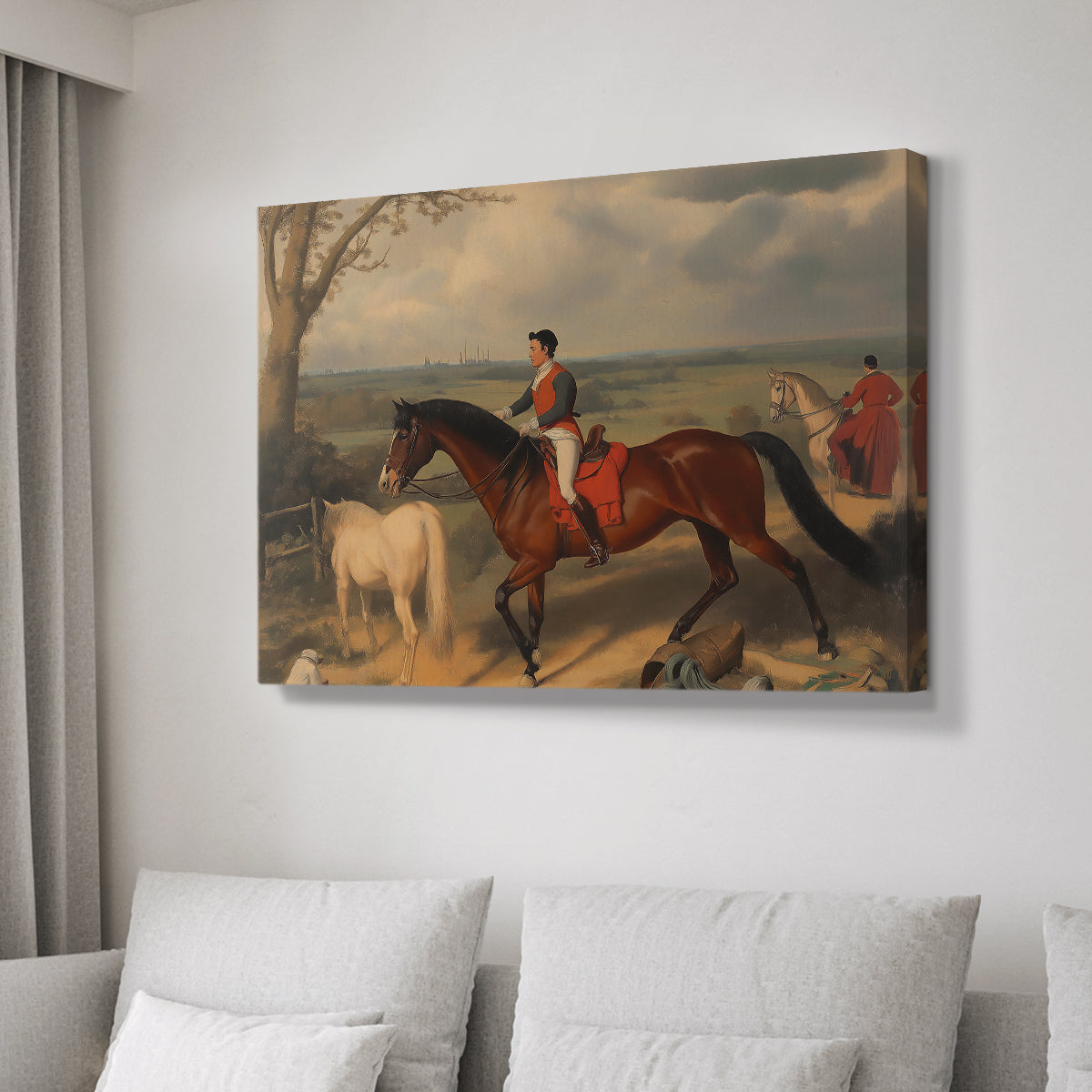 Vintage Hunt LXXX - Canvas Art Print
