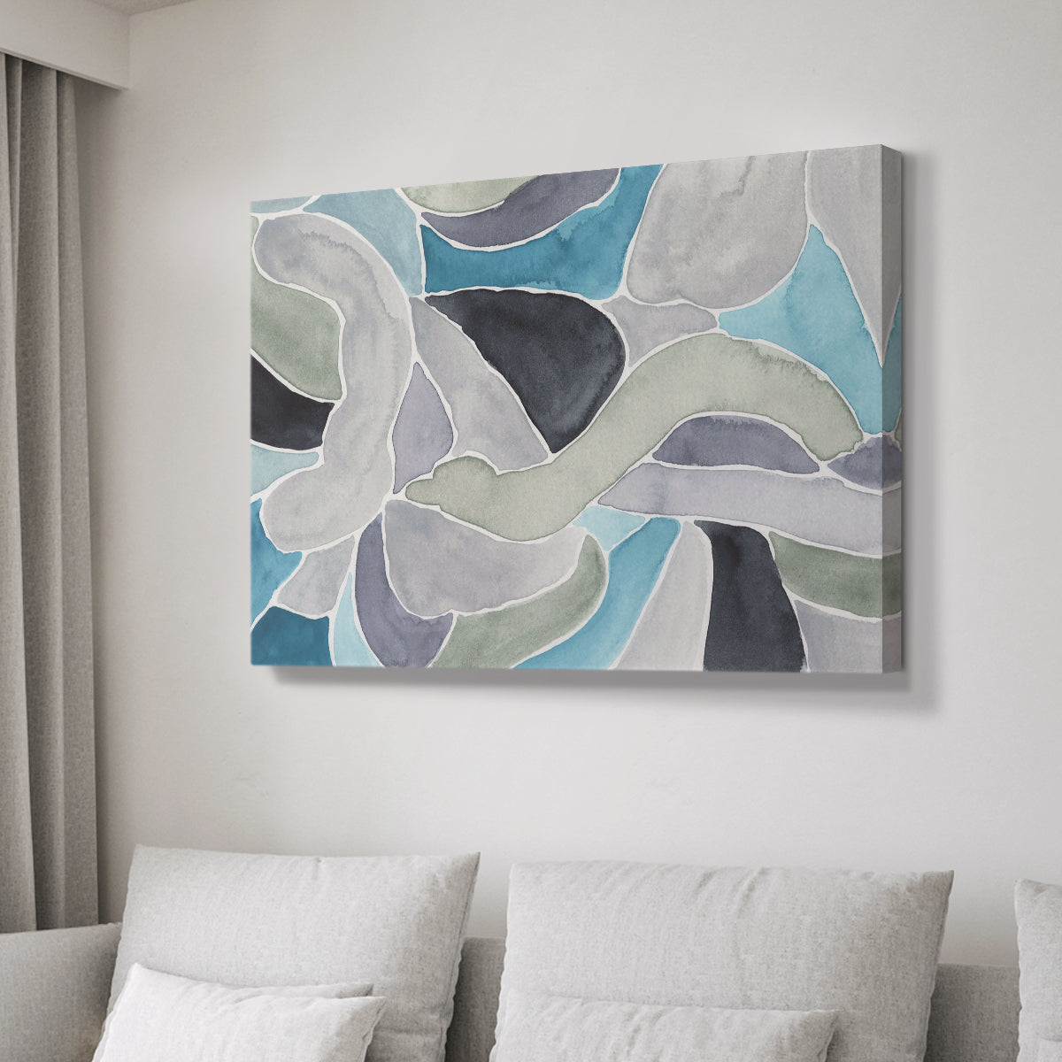 Subtle Billows II - Canvas Art Print
