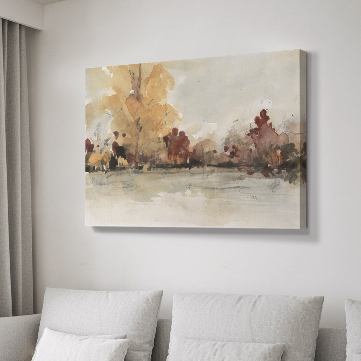 The Autumn View I - Canvas Art Print